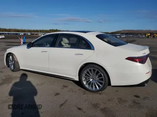 2022 Mercedes-Benz S-Class S 500 with VIN W1K6G6DB5NA166087, listed as a Copart auction lot 47003915 with 7,000 mi miles and Salvage Title. Bid and sale history available at carsss.com. Image 2.