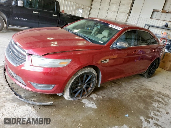2013 Ford Taurus Limited with VIN 1FAHP2F86DG225873, listed as a Copart auction lot 63635585 with 131,817 mi miles and Clean title. Bid and sale history available at DreamBid. Image 1.