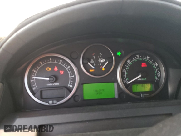 2005 Land Rover LR3 HSE with VIN SALAG254X5A349863, listed as a Copart auction lot 83070104 with 185,787 mi miles and Salvage title. Bid and sale history available at DreamBid. Image 9.