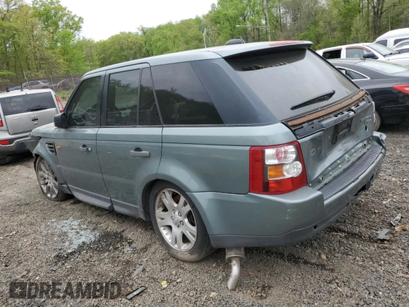 2006 Land Rover Range Rover Sport HSE with VIN SALSF25466A931791, listed as a Copart auction lot 53651055 with 180,667 mi miles and Salvage Title. Bid and sale history available at DreamBid. Image 2.