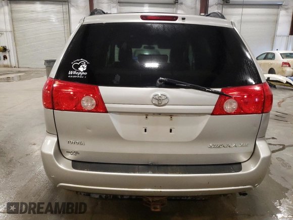 2009 Toyota Sienna XLE with VIN 5TDZK22C19S277996, listed as a Copart auction lot 53279135 with 213,763 mi miles and Salvage Title. Bid and sale history available at DreamBid. Image 6.