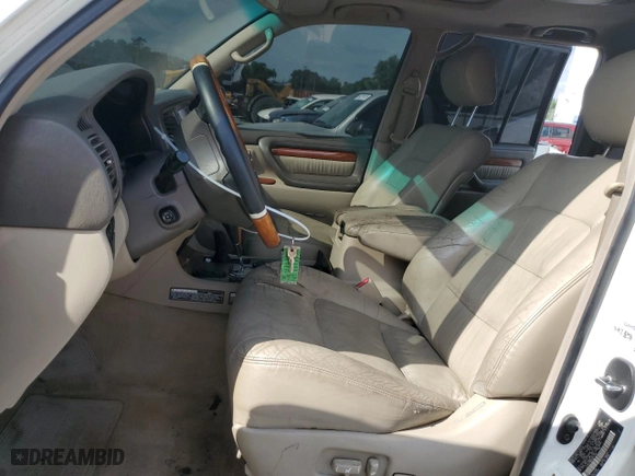 2006 Lexus LX 470 with VIN JTJHT00W564011069, listed as a Copart auction lot 54151835 with 381,667 mi miles and Clean Title. Bid and sale history available at carsss.com. Image 7.