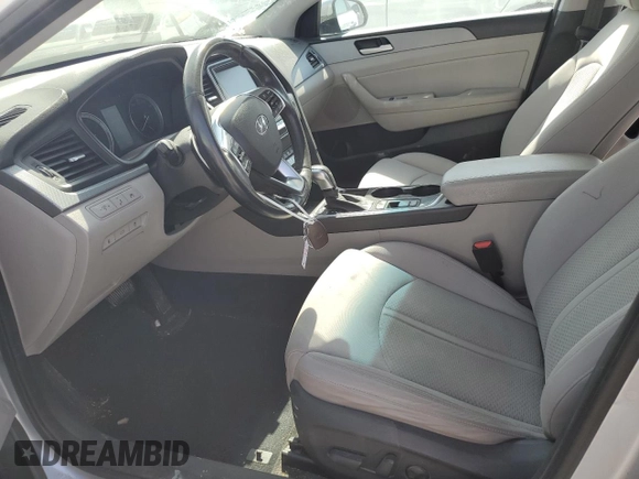 2018 Hyundai Sonata SEL with VIN 5NPE34AF0JH709281, listed as a Copart auction lot 48797735 with 96,482 mi miles and Salvage Title. Bid and sale history available at DreamBid. Image 7.