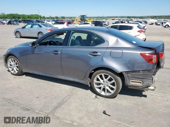 2012 Lexus IS 250 z VIN JTHCF5C29C2035648, wystawiony jako Copart lot #54065265 z przebiegiem 175 035 mil mil oraz Szkoda całkowita • Salvage title. Historia ofert i sprzedaży dostępna na DreamBid. Obrazek 2.