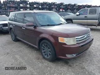 2009 Ford Flex SEL with VIN 2FMDK52CX9BA22367, listed as a IAAI auction lot 41916242 with 194,973 mi miles. Bid and sale history available at carsss.com. Image 1.