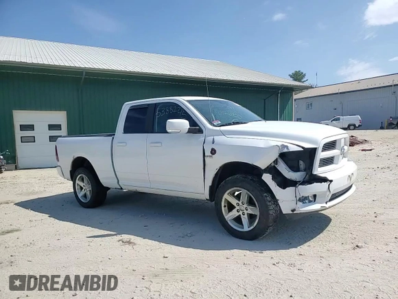 2012 Ram 1500 Sport with VIN 1C6RD7HT1CS198249, listed as a Copart auction lot 53882215 with 208,544 mi miles and Salvage title. Bid and sale history available at DreamBid. Image 13.