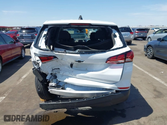 2023 Chevrolet Equinox LS with VIN 3GNAXHEG2PL232138, listed as a IAAI auction lot 42397797 with 31,782 mi miles and . Bid and sale history available at DreamBid. Image 16.