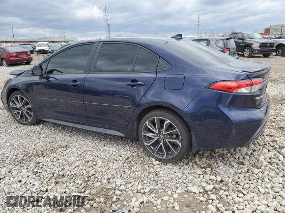 2022 Toyota Corolla SE with VIN 5YFP4MCE7NP131280, listed as a Copart auction lot 49771535 with 0 mi miles and Salvage Title. Bid and sale history available at carsss.com. Image 2.
