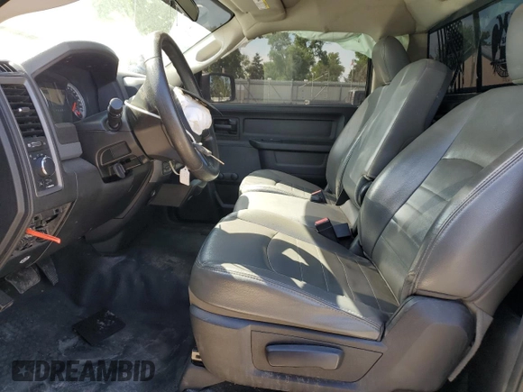 2013 Ram 1500 Tradesman with VIN 3C6JR7DG2DG596599, listed as a Copart auction lot 55009895 with 83,111 mi miles and Salvage title. Bid and sale history available at DreamBid. Image 7.