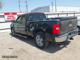 2012 Chevrolet Silverado 1500 LT with VIN 1GCRCSE09CZ225214, listed as a IAAI auction lot 41843886 with 217,491 mi miles. Bid and sale history available at carsss.com. Image 3.