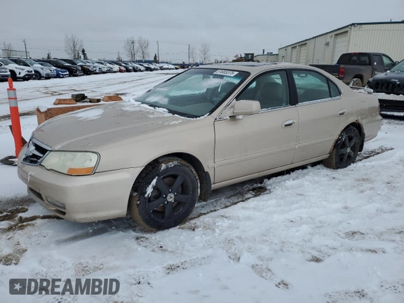 2003 Acura TL with VIN 19UUA566X3A802787, listed as a Copart auction lot 51665375 with 326,837 mi miles and Clean Title. Bid and sale history available at carsss.com. Image 1.