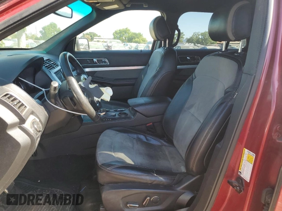 2017 Ford Explorer XLT with VIN 1FM5K7D83HGB66469, listed as a Copart auction lot 55516724 with 169,584 mi miles and Salvage Title. Bid and sale history available at DreamBid. Image 7.