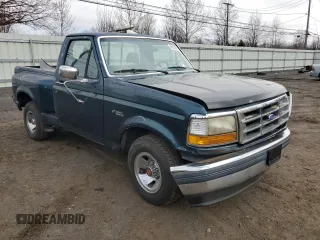 1994 Ford F-150 Special with VIN 1FTEF15N2RKA08441, listed as a Copart auction lot 49858965 with 235,372 mi miles and Salvage Title. Bid and sale history available at carsss.com. Image 4.