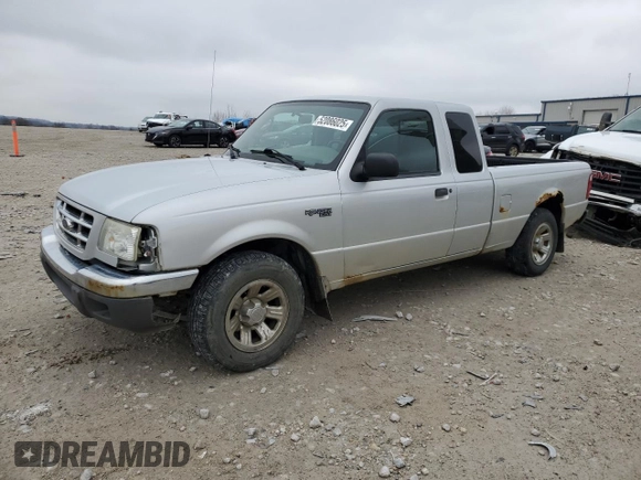 2003 Ford Ranger XL Fleet with VIN 1FTYR44V33TA25919, listed as a Copart auction lot 52086025 with 163,386 mi miles and Clean Title. Bid and sale history available at DreamBid. Image 1.
