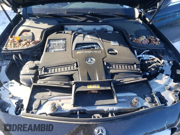 2019 Mercedes-Benz E 63 S AMG with VIN WDDZF8KB9KA569581, listed as a Copart auction lot 41450995 with 31,020 mi miles and Salvage Title. Bid and sale history available at DreamBid. Image 12.