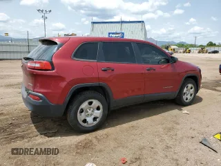 2017 Jeep Cherokee Sport with VIN 1C4PJMAB3HW621289, listed as a Copart auction lot 59317145 with 89,428 mi miles and Salvage title. Bid and sale history available at DreamBid. Image 3.