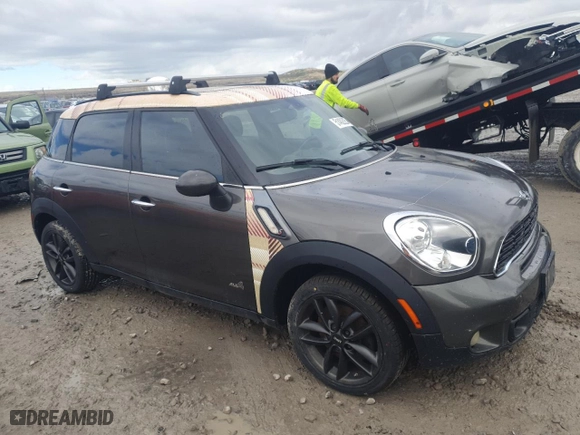 2012 MINI Cooper Countryman S with VIN WMWZC5C5XCWM11696, listed as a Copart auction lot 51482825 with NaN miles and Clean Title. Bid and sale history available at carsss.com. Image 4.