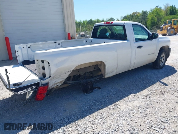 2012 Chevrolet Silverado 1500 Work Truck with VIN 1GCNCPEX2CZ248696, listed as a IAAI auction lot 42045677 with 41,427 mi miles and . Bid and sale history available at DreamBid. Image 4.