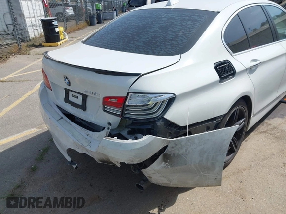 2015 BMW 5 Series 535i with VIN WBA5B1C58FG128061, listed as a IAAI auction lot 41838117 with 97,131 mi miles and . Bid and sale history available at carsss.com. Image 6.