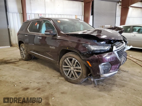 2023 Chevrolet Traverse High Country with VIN 1GNEVNKW3PJ275900, listed as a Copart auction lot 54211945 with Not provided miles and Salvage title. Bid and sale history available at DreamBid. Image 4.