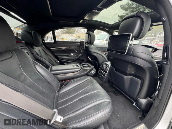 2017 Mercedes-Benz S 550 with VIN WDDUG8FB5HA310161, listed as a Copart auction lot 46156805 with 180,610 mi miles and Clean Title. Bid and sale history available at carsss.com. Image 6.