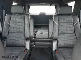 2023 Cadillac Escalade Premium Luxury Platinum with VIN 1GYS4DKL2PR267989, listed as a Copart auction lot 69024614 with 13,229 mi miles and Salvage Title. Bid and sale history available at carsss.com. Image 10.