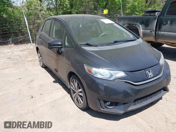 2015 Honda Fit EX-L with VIN 3HGGK5H88FM757753, listed as a IAAI auction lot 42096497 with 121,863 mi miles and . Bid and sale history available at DreamBid. Image 1.