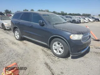2013 Dodge Durango SXT with VIN 1C4RDHAG9DC584277, listed as a Copart auction lot 65748345 with 163,056 mi miles and Clean title. Bid and sale history available at DreamBid. Image 4.
