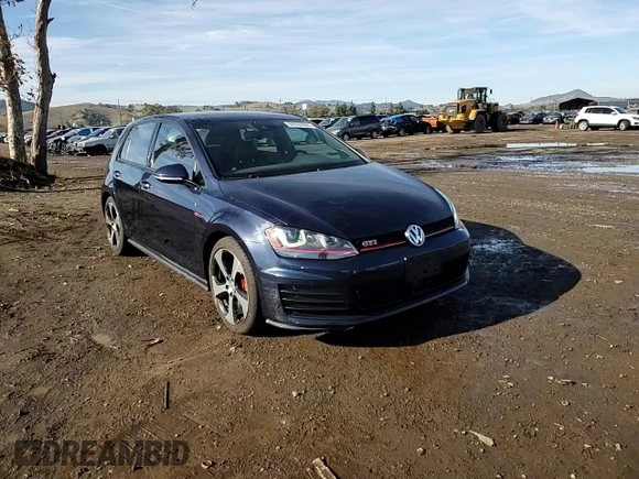 2016 Volkswagen Golf GTI SE w/Performance Pkg with VIN 3VW547AU7GM022943, listed as a Copart auction lot 84939804 with 49,578 mi miles and Salvage Title. Bid and sale history available at carsss.com. Image 11.