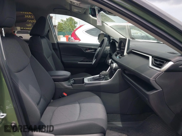 2024 Toyota RAV4 Hybrid LE with VIN 2T3UWRFV4RW219138, listed as a IAAI auction lot 42268211 with 12,423 mi miles and . Bid and sale history available at DreamBid. Image 5.