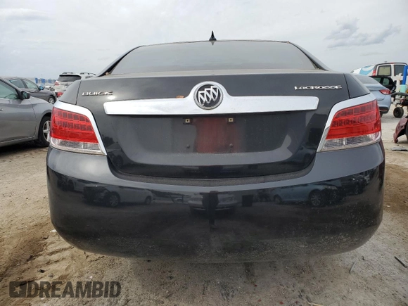 2011 Buick LaCrosse CX with VIN 1G4GA5ED9BF245833, listed as a Copart auction lot 52344745 with 81,500 mi miles and Clean title. Bid and sale history available at DreamBid. Image 6.