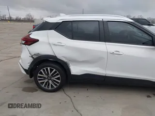 2023 Nissan Kicks SV with VIN 3N1CP5CV5PL487743, listed as a IAAI auction lot 41401511 with 24,670 mi miles. Bid and sale history available at carsss.com. Image 6.