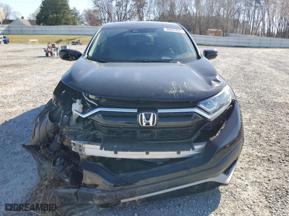 2021 Honda CR-V EX-L with VIN 5J6RW1H8XMA012138, listed as a Copart auction lot 48681605 with 27,113 mi miles and Salvage Title. Bid and sale history available at carsss.com. Image 5.