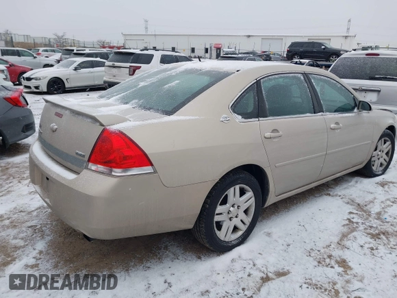 2008 Chevrolet Impala LT with VIN 2G1WC583X89255441, listed as a IAAI auction lot 41407326 with 137,257 mi miles and . Bid and sale history available at DreamBid. Image 4.