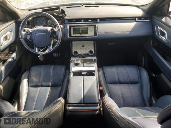 2018 Land Rover Range Rover Velar R-Dynamic HSE with VIN SALYM2RX8JA758689, listed as a Copart auction lot 50758834 with 66,357 mi miles and Salvage Title. Bid and sale history available at carsss.com. Image 8.