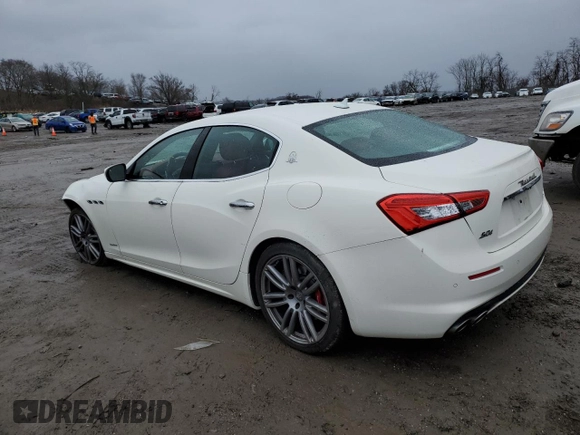 2018 Maserati Ghibli S Q4 GranLusso with VIN ZAM57YTL2J1292506, listed as a Copart auction lot 39172313 with 28,525 mi miles. Bid and sale history available at carsss.com. Image 2.
