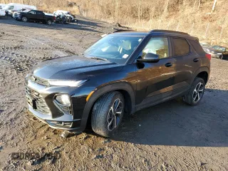 2023 Chevrolet TrailBlazer RS with VIN KL79MUSL8PB135328, listed as a Copart auction lot 86419614 with 17,188 mi miles and Salvage Title. Bid and sale history available at carsss.com. Image 1.