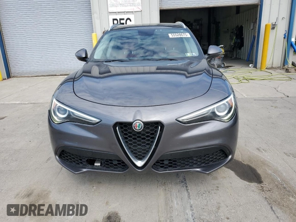 2018 Alfa Romeo Stelvio z VIN ZASFAKANXJ7B81315, wystawiony jako Copart lot #55528675 z przebiegiem 163 957 mil mil oraz Czysty tytuł • Clean title. Historia ofert i sprzedaży dostępna na DreamBid. Obrazek 5.