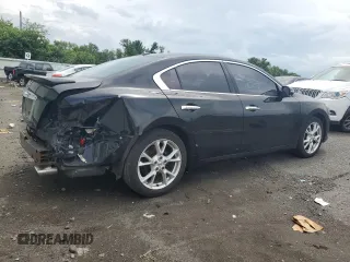 2014 Nissan Maxima S with VIN 1N4AA5AP2EC907337, listed as a Copart auction lot 63663415 with 52,260 mi miles and Salvage title. Bid and sale history available at DreamBid. Image 3.