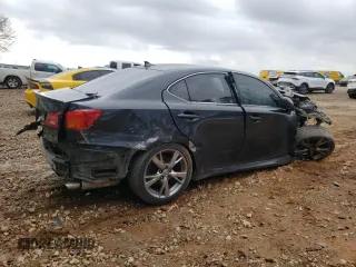 2007 Lexus IS 350 with VIN JTHBE262772011248, listed as a Copart auction lot 44365575 with Not Provided miles and Salvage Title. Bid and sale history available at DreamBid. Image 3.