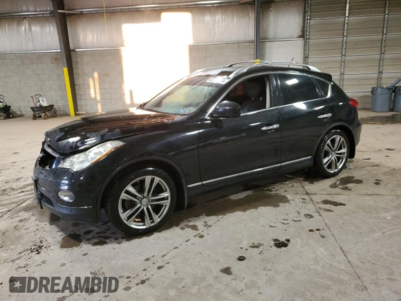 2012 Infiniti EX Journey with VIN JN1AJ0HR2CM452987, listed as a Copart auction lot 82103144 with 166,003 mi miles and Salvage Title. Bid and sale history available at DreamBid. Image 1.