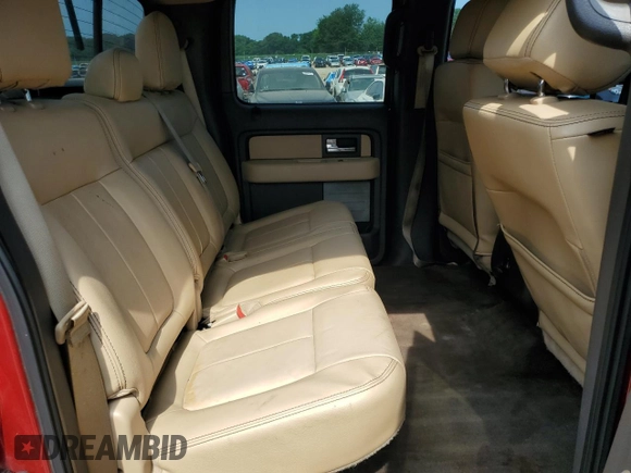 2014 Ford F-150 XL with VIN 1FTFW1EF6EKE95389, listed as a Copart auction lot 62187625 with 133,090 mi miles and Salvage title. Bid and sale history available at DreamBid. Image 10.