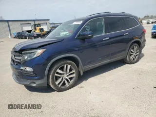 2017 Honda Pilot Touring with VIN 5FNYF6H91HB015580, listed as a Copart auction lot 47575165 with 78,665 mi miles and Clean Title. Bid and sale history available at carsss.com. Image 1.