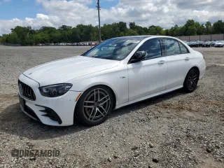 2022 Mercedes-Benz E 53 AMG with VIN W1KZF6BB4NB044009, listed as a Copart auction lot 66966694 with 31,922 mi miles and Salvage Title. Bid and sale history available at DreamBid. Image 1.