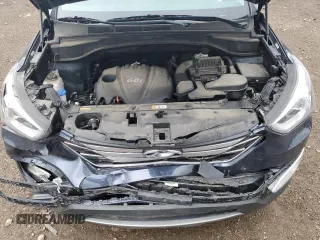 2016 Hyundai Santa Fe z VIN 5XYZU3LB6GG351980, wystawiony jako Copart lot #55326225 z przebiegiem 60 007 mil mil oraz Szkoda całkowita • Salvage title. Historia ofert i sprzedaży dostępna na DreamBid. Obrazek 11.