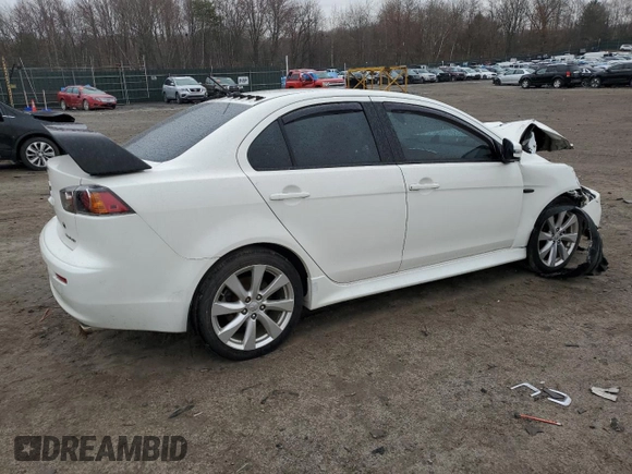 2015 Mitsubishi Lancer GT with VIN JA32U8FW1FU000211, listed as a Copart auction lot 48122224 with 70,861 mi miles and Salvage Title. Bid and sale history available at carsss.com. Image 3.