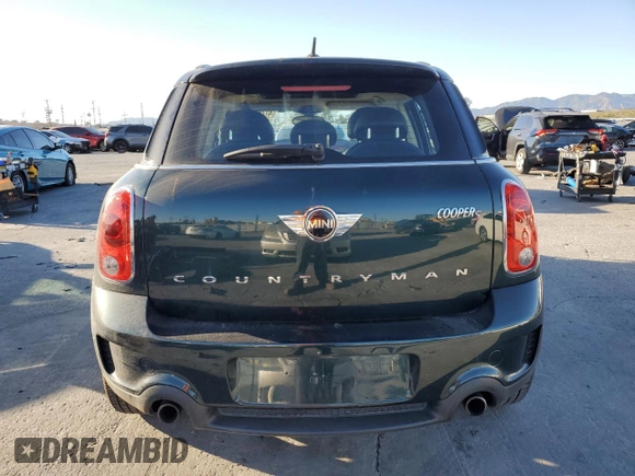 2014 MINI Countryman S with VIN WMWZC3C58EWT01267, listed as a Copart auction lot 47268355 with 45,430 mi miles and Salvage Title. Bid and sale history available at DreamBid. Image 6.