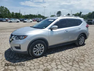 2019 Nissan Rogue SV with VIN KNMAT2MV9KP519684, listed as a Copart auction lot 61337384 with 113,825 mi miles and Salvage Title. Bid and sale history available at carsss.com. Image 1.