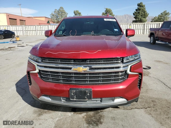 2021 Chevrolet Tahoe LT with VIN 1GNSCNKD6MR424580, listed as a Copart auction lot 46361905 with 62,488 mi miles and Salvage Title. Bid and sale history available at carsss.com. Image 5.
