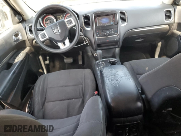 2013 Dodge Durango SXT with VIN 1C4RDHAG4DC687624, listed as a Copart auction lot 62344265 with 157,214 mi miles and Salvage title. Bid and sale history available at DreamBid. Image 8.